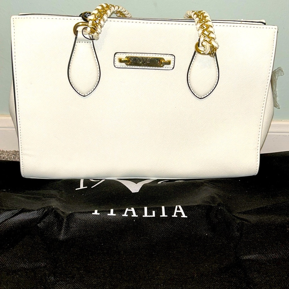 NWT beautiful  Versace 1969  white/Off white purse. Made in Italy.